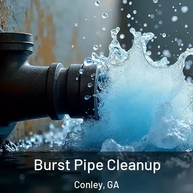  Burst Pipe Cleanup Conley, GA