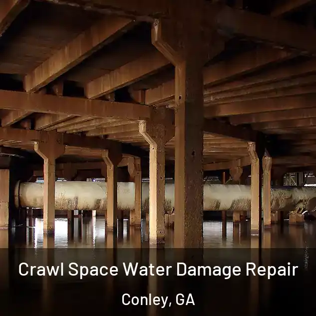  Crawl Space Water Damage Repair Conley, GA