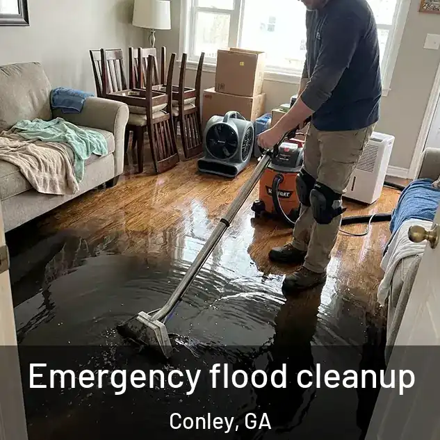  Emergency flood cleanup Conley, GA