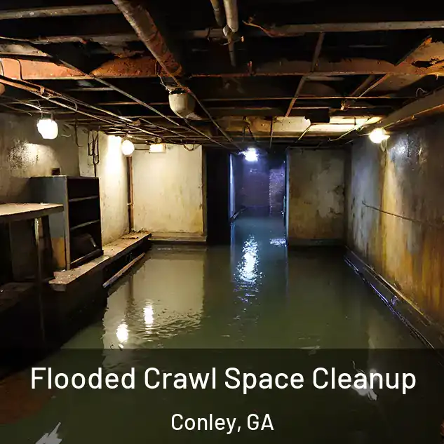 Flooded Crawl Space Cleanup Conley, GA