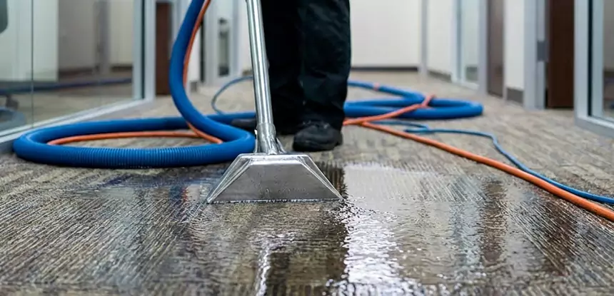 Basement Flooding Carpet Cleanup in Conley