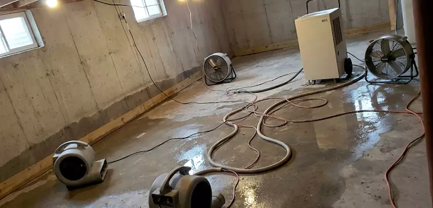 Large-Scale Water Damage Cleanup in Conley