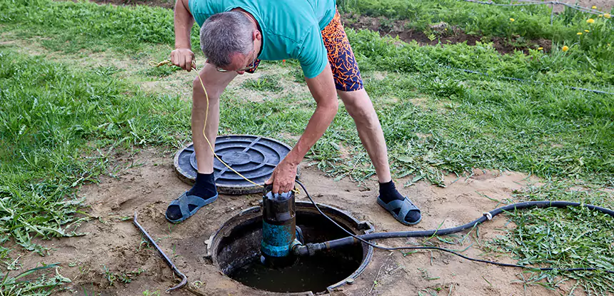 Outdoor Sewage Cleanup in Conley