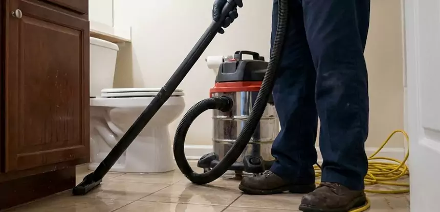 Fix Bathroom Floor Water Damage Conley