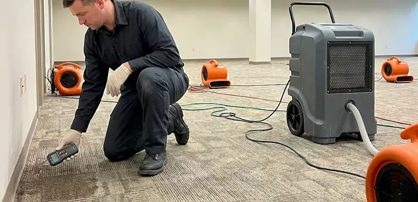 Drying Carpet Padding After Flood in Conley