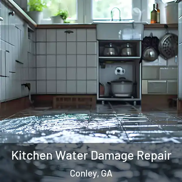  Kitchen Water Damage Repair Conley, GA