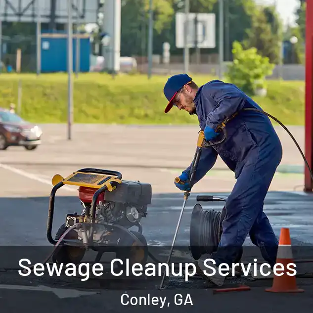 Sewage Cleanup Services Conley, GA