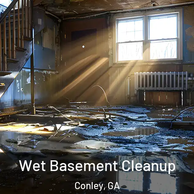  Wet Basement Cleanup Conley, GA